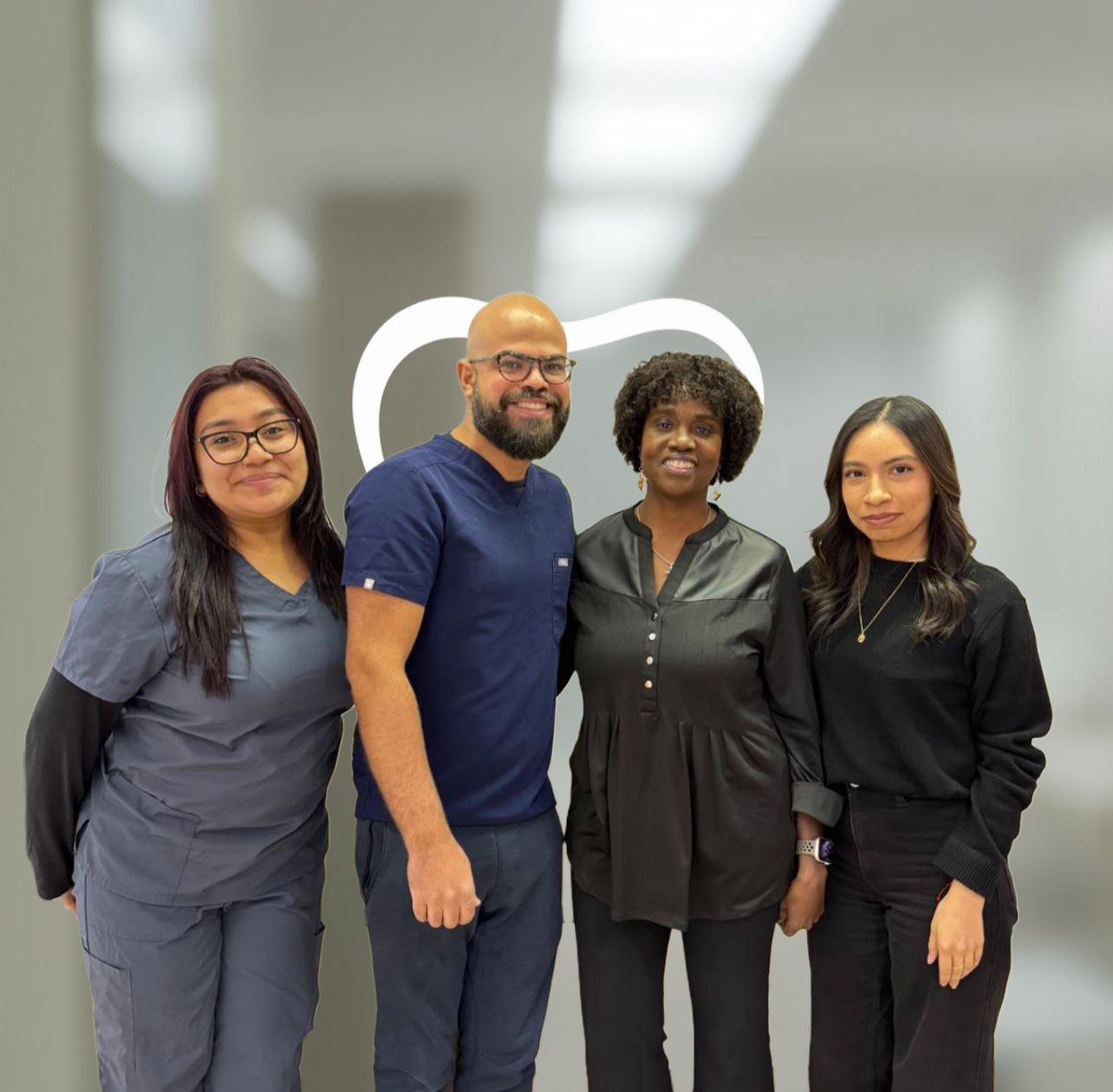 Picture of the Leifert Orthodontics team.
